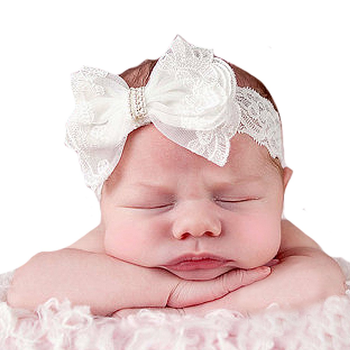 baby lace headband