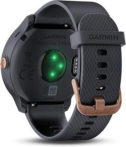garmin vívoactive 3 music granite blue rose gold