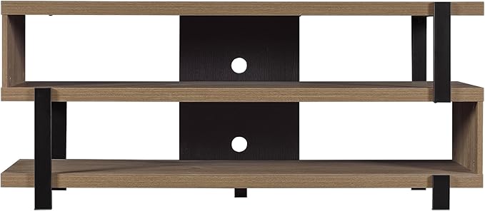 Pamari 299474 Milena Soporte de TV con Chimenea eléctrica para tvsup a