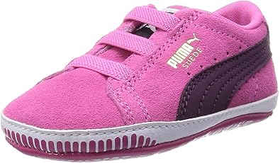 puma suede bambino rosa