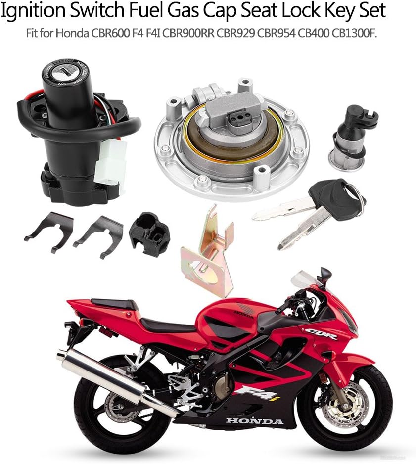 Fuel Gas Cap Tank Lock Set - Image 3