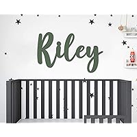Personalized Name Sign | Custom Wooden Name Sign | Nursery Wall Sign | Interior Wall Hanging | Over Crib Sign | Nursery Baby 
