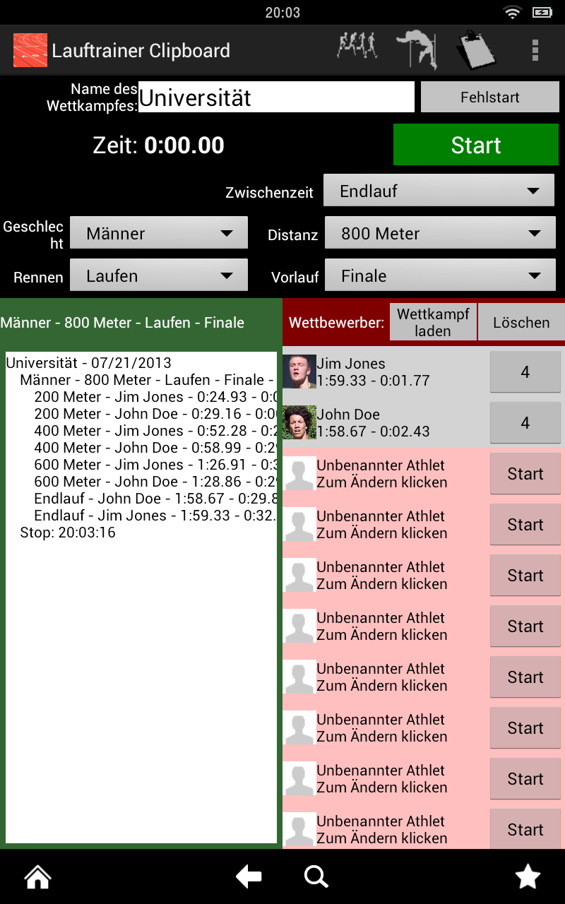 Running Coach's Clipboard (Kindle Tablet Edition)