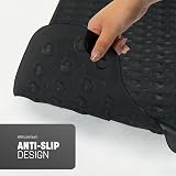 KEPLIN Premium Non-Slip Bath Mat 200 Suction Cups 40x100cm Black view 5