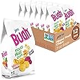 Jans Buah Mixed Fruit Chips (Pack of 12) — Experience Real Dried Fruit, Gluten-Free, Sweet & Crunchy, Ready-to-Eat, Perfect for Anytime Snacking