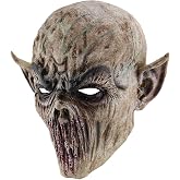 Quligeta Scary Halloween Mask Terror Ghost Devil Mask Dance Party Scary Biochemical Alien Zombie Caps Mask