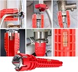 BRITECO 8 in 1 Basin Wrench and Tap Spanner Faucet Sink Installer Tool view 5