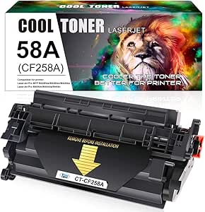 Amazon.com: Cool Toner Compatible Toner Cartridge Replacement for HP 58A CF258A 58X CF258X Toner 