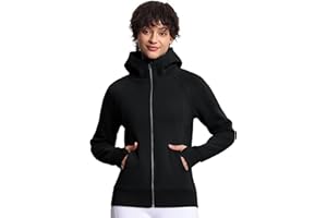 THE GYM PEOPLE Women's Zip Up Hoodies Fleece Workout Jackets Sweatshirts with Pockets Thumb Hole