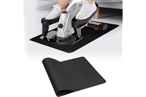 Stepwaver Double Non-Slip Workout Mat for Ellipse Leg Exerciser, 23.6" × 17" 0.12" Thick Ellipse Machine Mat, Exercise Mats f