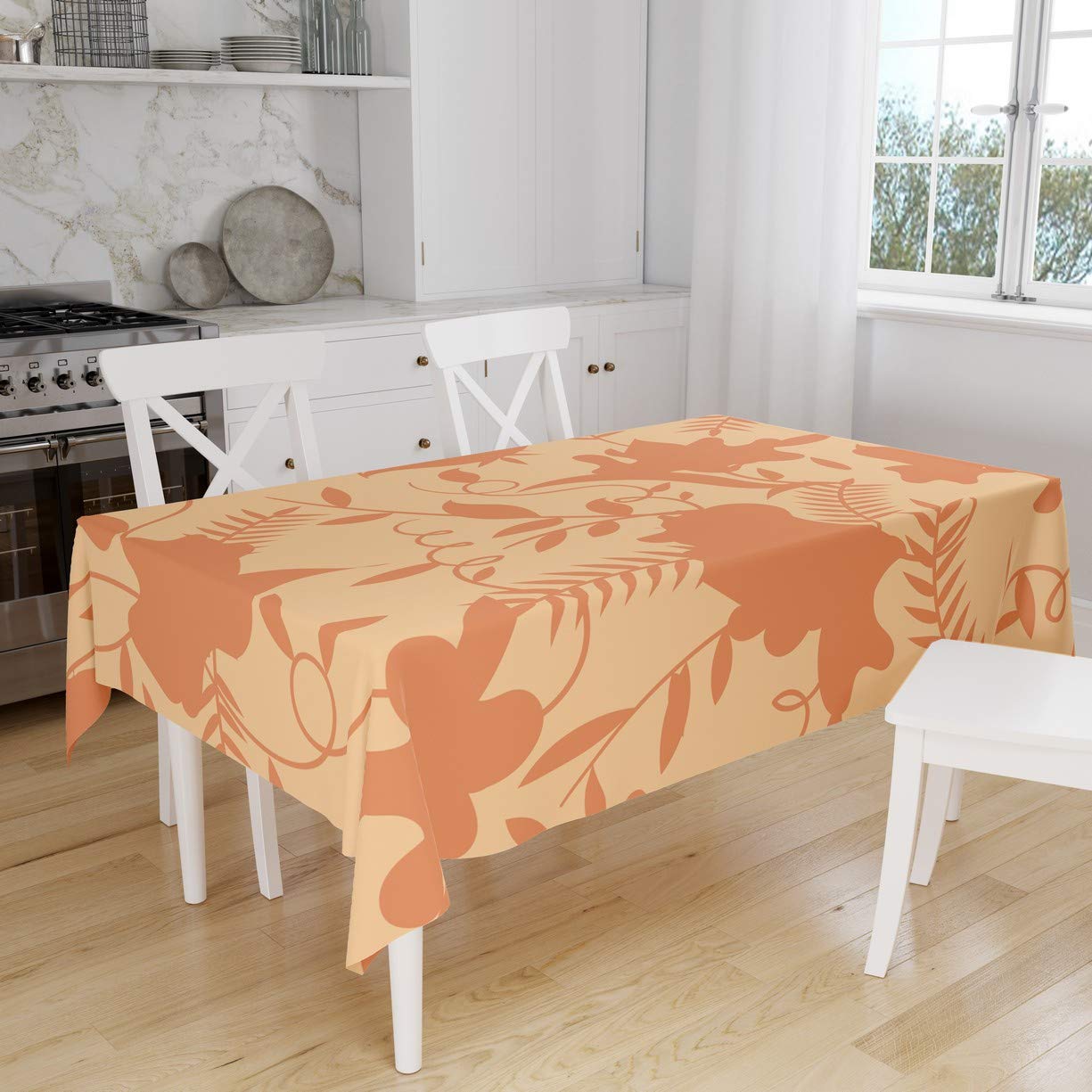 Bonamaison Kitchen Decoration, Tablecloth, 140cm x 160cm - Designed and Manufactured in Turkey
