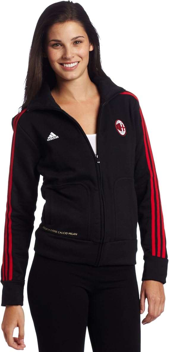 AC Milan Women's Core Track Top (Black, XSmall) Amazon.ca Clothing