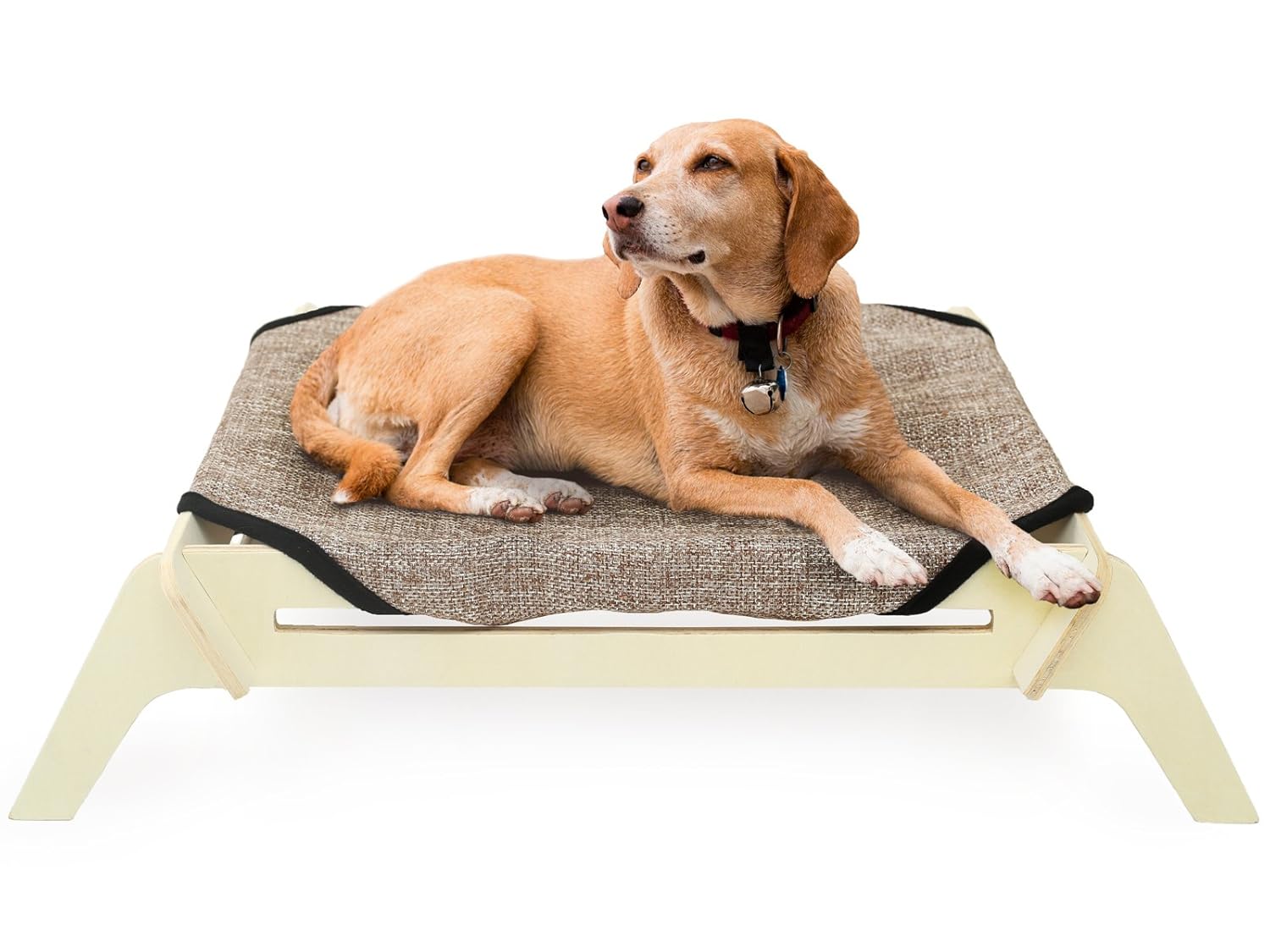 extra large wooden dog bed