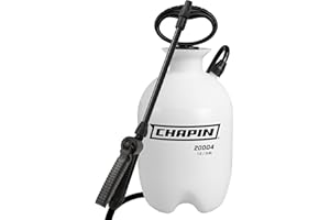 Chapin 20004 Sprayer Tank, Lawn and Garden, Hand Pump Pressured, Anti-Clog Filter, Adjustable Spray Nozzle, Spray Plants, Wat