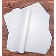 MLNSUNNY 50 Sheets of Artist Teabag Paper for Mixed Media Art,15.75''X15.75''White Large Handmade Paper,Wet Strength Tissue DIY Art Craft Supplies for Painting,Collage,Cyanotype,Origami,Printmaking