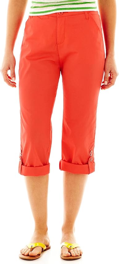 lee just below the waist capris