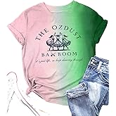Musical Shirt Women Broadway Musical Tees Witch and Princess Changed for Good T Shirts The Ozdust Ballroom Short Sleeve Top
