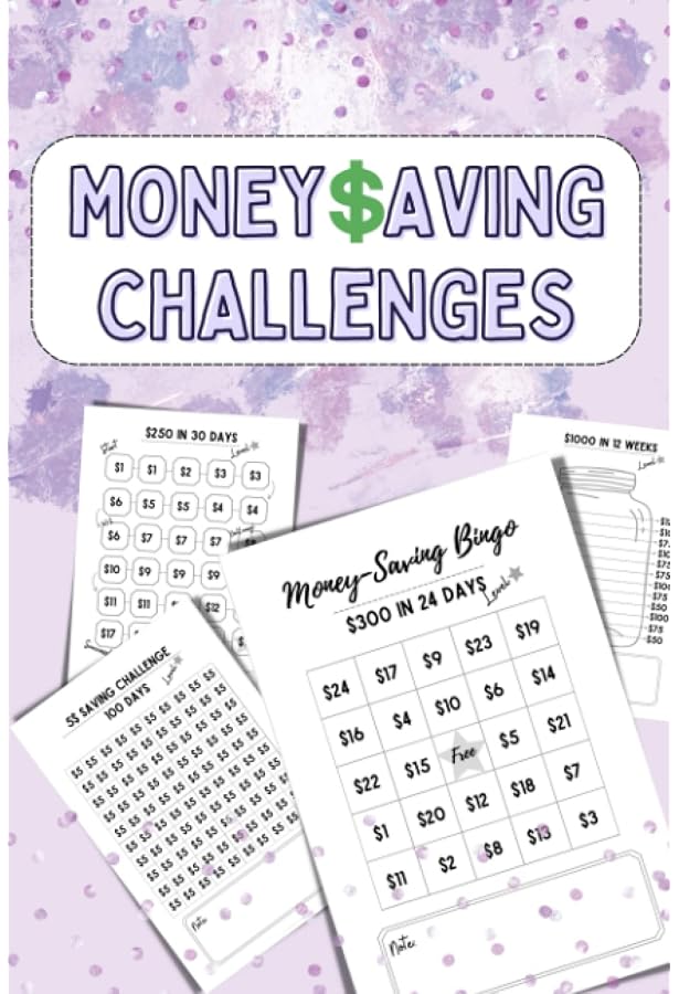 Money Savings Challenge Book Budget Planner Savings Tracker Journal An Easy And Fun Way To Save Money Publishing Iris Amazon Com Books