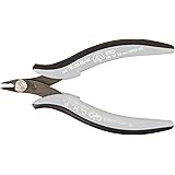 Hakko CHP TR-20-50-M-D Soft Wire Micro Cutter, Flush-cut, 2.0mm Hardened Carbon Steel Construction, 21-Degree Angled Jaw, 8mm