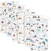 decalsweet Baby Burp Cloths Muslin Washcloths 6 Pack Muslin Burp Cloths 100% Cotton Large 20''x12'' Soft 6 Layers Baby Burp Rags for Boys Girls Baby Essentials for Newborn Gift Machine Washable