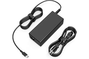 Universal Chromebook Charger 65W USB C Laptop Charger Compatible with HP Lenovo Dell Chromebook 3100 Latitude 5420 Acer Asus 