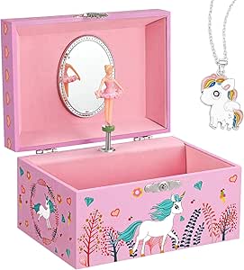 SONGMICS JMC020PK - Joyero infantil con diseño de ...