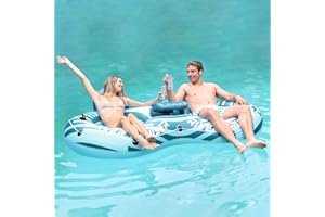 Sunrio 2024 New Upgrade River Floats for Adults Heavy Duty Pool Floats River Tube Lake Floats for Adults Pool Floats Pool Lounger