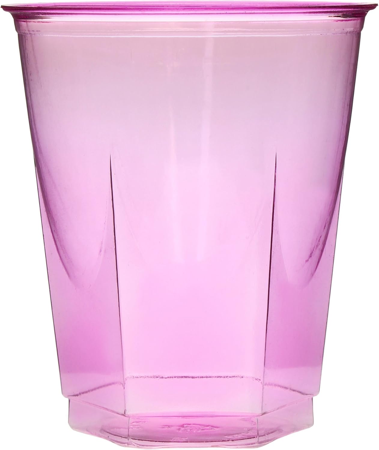 Crystal Disposable Party Cups Pink 8.75oz / 250ml Set of 50 5