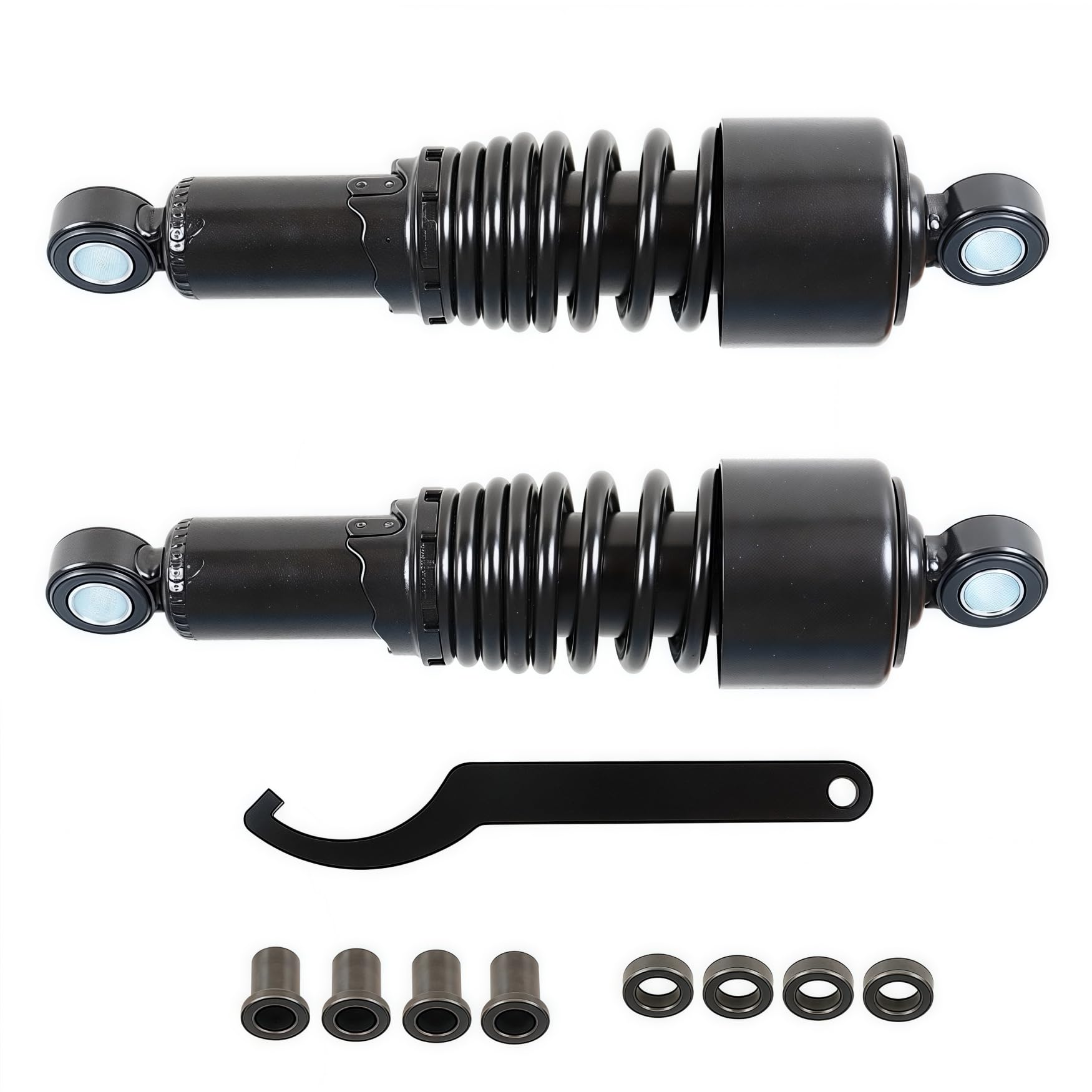 Photo 1 of WFLNHB 1Pair Rear Shocks 10.5inch 267mm Black Replacement for Sportster 883 1200