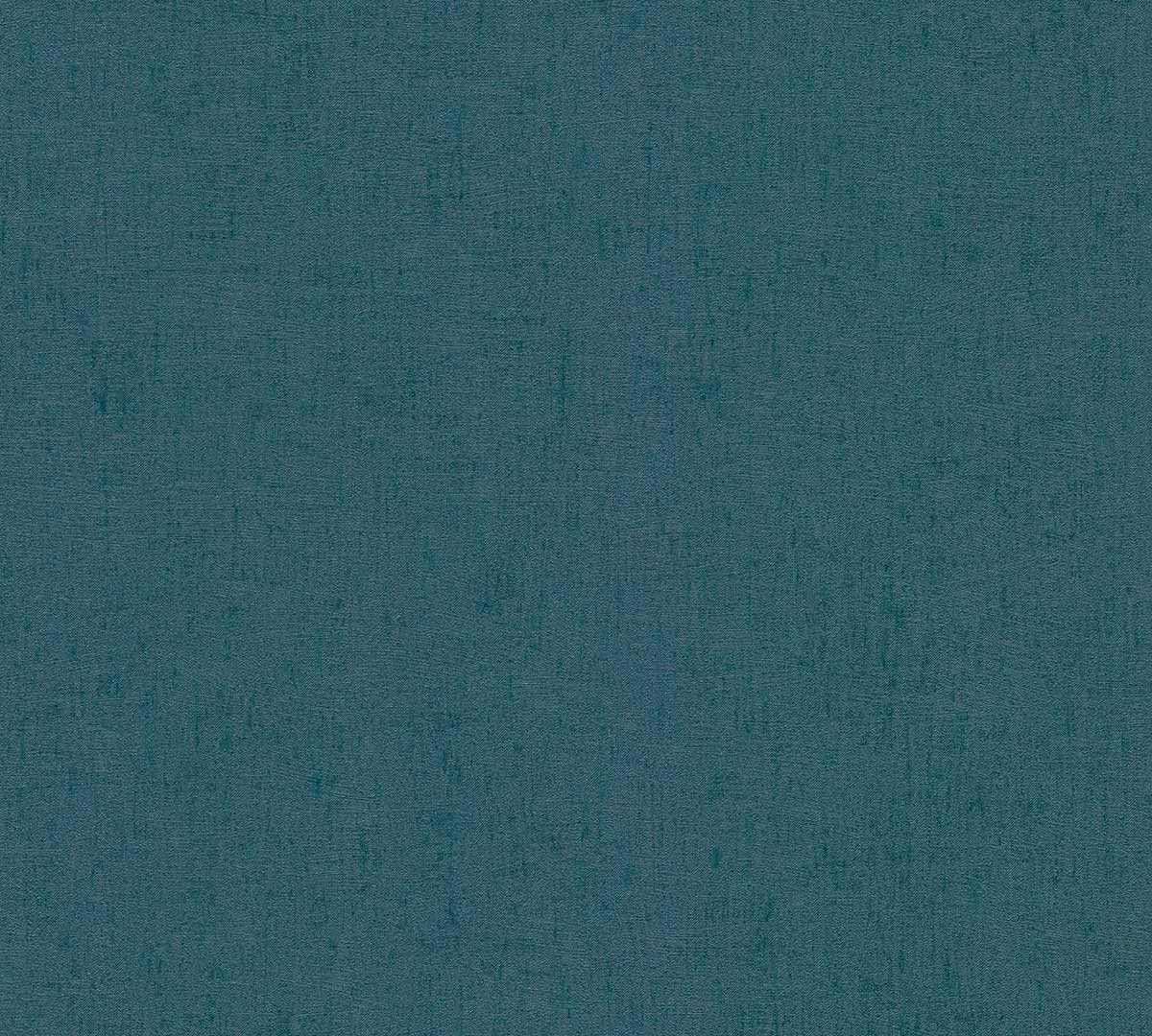 Livingwalls Plain Wallpaper Titanium 3 Non-Woven Wallpaper 10.05 m x 0.53 m Blue Made in Germany 381977 38327-3