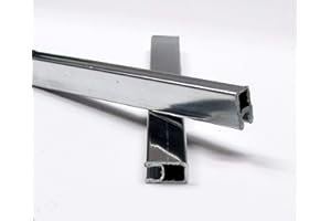 U Zinc - 1/2" - 6ft Zinc Came (Cut Into 3-24" Pieces) By Stallings Stained Glass