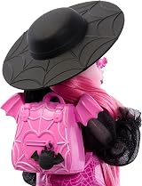 Monster High Draculaura Doll with Count Fabulous Pet and Accessories view 4