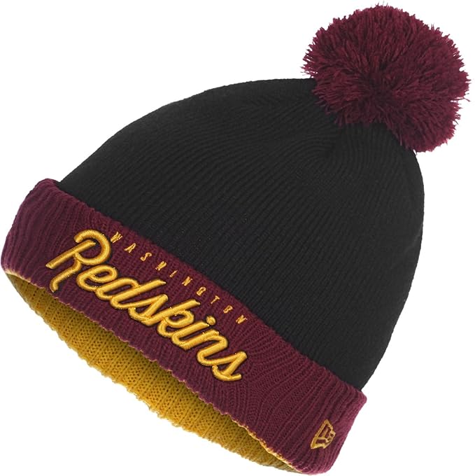 redskins bobble hat