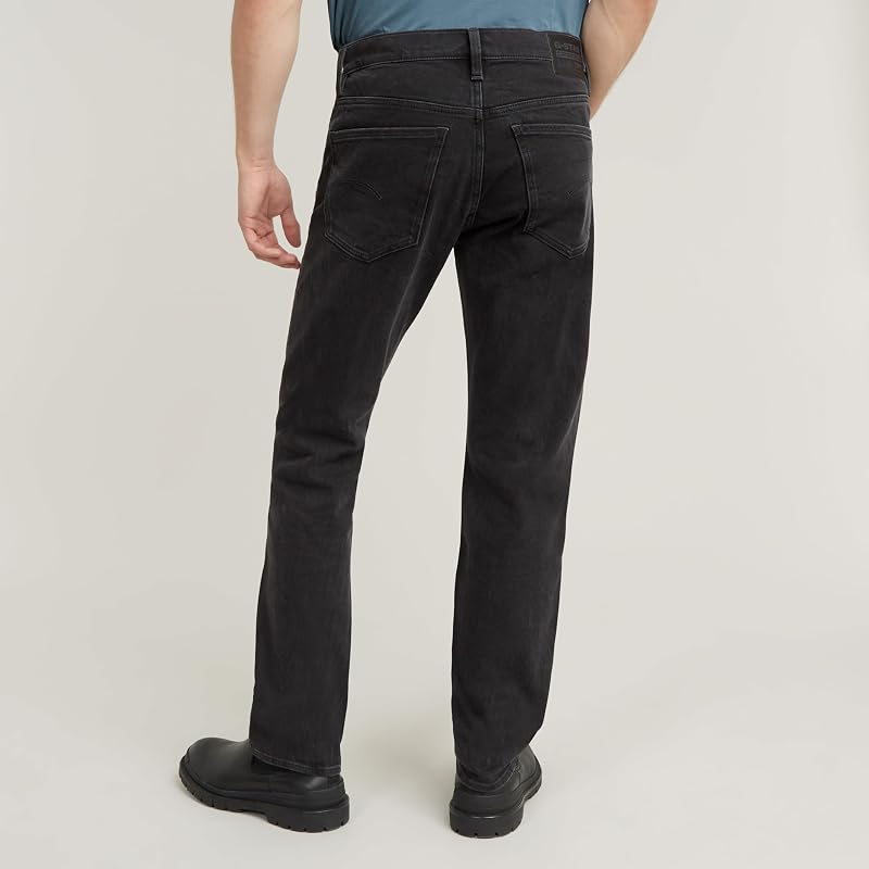Mosa Straight Jeans Hombre, Negro (Worn In Black Obsidian D23692-b479-g756), 26W / 30L