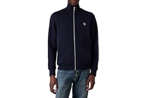 Paul Smith Mens Mens Reg Fit Zip Top ZebraSweatshirt