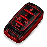 Tukellen for Dodge Key Fob Cover Soft TPU Full