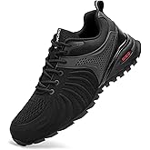SKOKOD Men's Steel Toe Shoes Composite Safety Sneakers Work Casual Fashion Shoes Comfortable Puncture Proof Indestructible