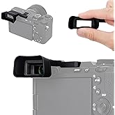 A7CII A7CR Eyecup Eyepiece, Soft Silicon Extended Camera Eye Cup Viewfinder Special Designed for Sony Alpha A7CII A7CR Camera(Not Fits A7C), Not Scratch The Camera Body & Not Affect The Use of Screen