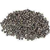 uxcell 500Pcs Round Crimp Beads, 2.5mm Metal Spacer Loose Beads Metal Clamp Ends Tiny Stoppers Bead for Bracelet Jewelry Making Craft DIY, Bronze