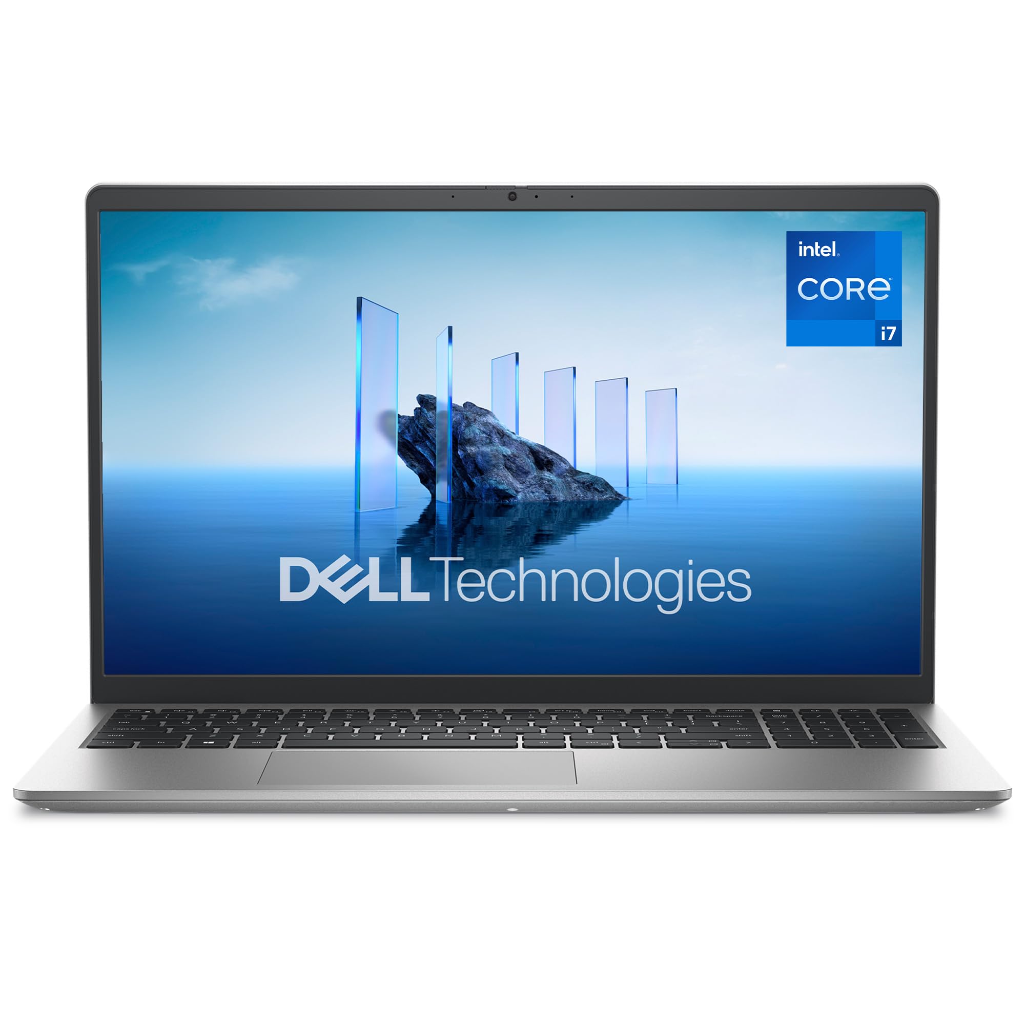 Photo 1 of Dell 15 Laptop DC15250-15.6-inch FHD 120Hz Display, 13th Gen Intel Core i7-1355U, 16GB DDR4 RAM, 512GB SSD, Intel UHD Graphics, Windows 11 Home, Onsite Service - Platinum Silver