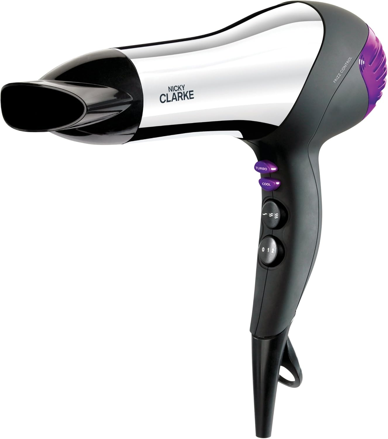 nicky clarke frizz control hair dryer