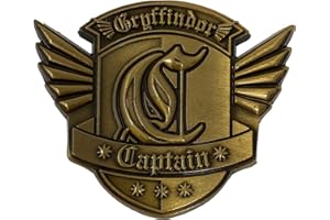 FaNaTtik Harry Potter Limited Edition Gryffindor Captain Badge Collectible Metal Medallion