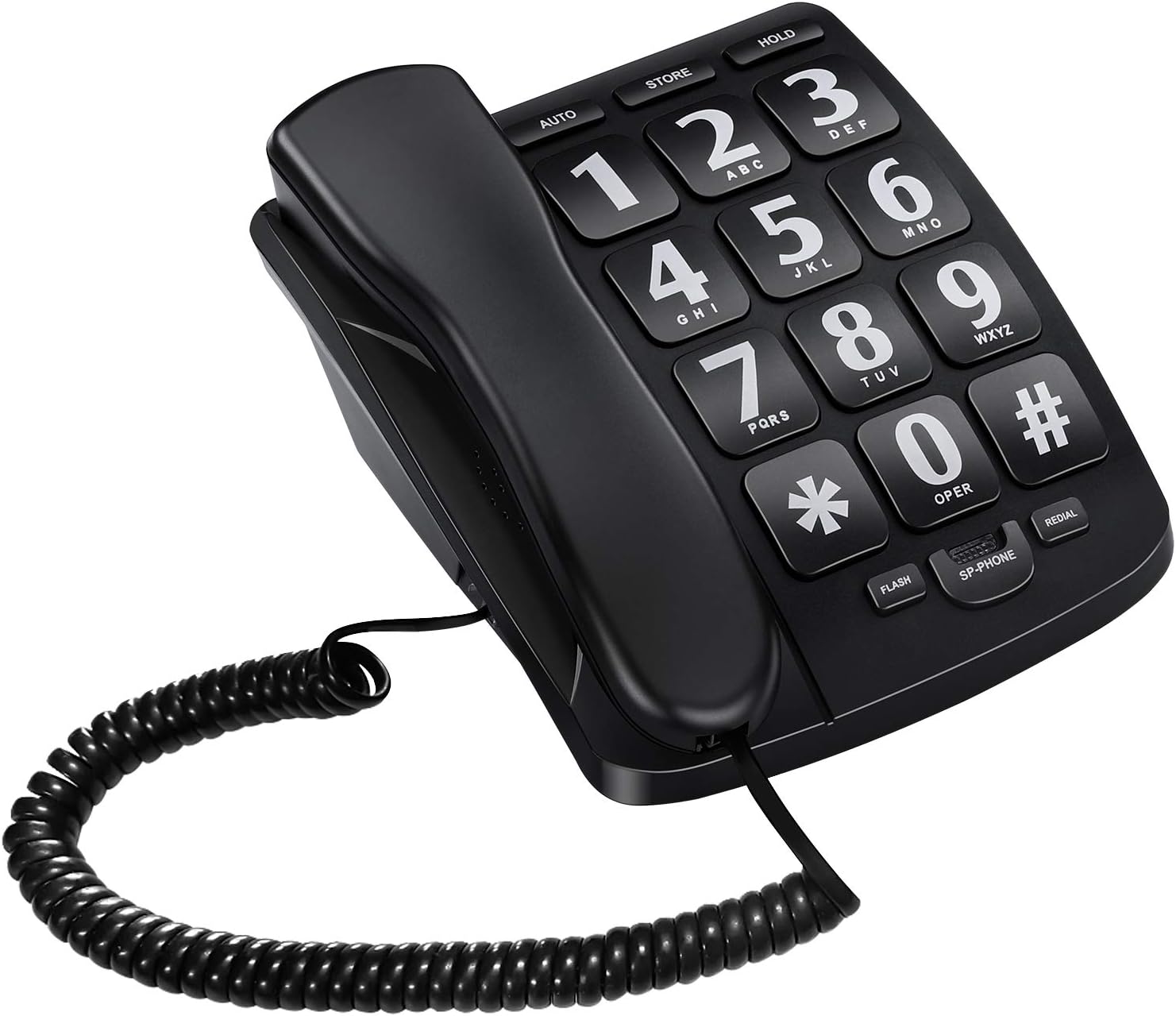 APROTII Amplified Big Button Landline Phones with Loud Handsfree