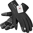 EMITGLAM Winter Gloves Men & Women Made with 3M Premium Insulation, Waterproof Snow Ski Gloves with 10 Touchscreen Fingers & 5-Layer Fabric, Windproof Thermal Warm Gloves for Cold Weather