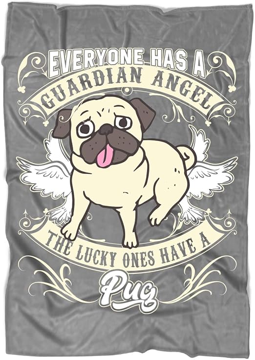 pug blanket amazon