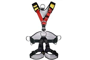 HeeJo Climbing, Safety Safe Seat Belt for Outdoor Tree Climbing, Outward Band Expanding Training Large Size,Climbing Gear