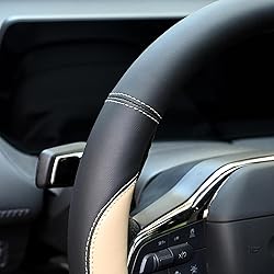 Valleycomfy Microfiber Leather Steering Wheel