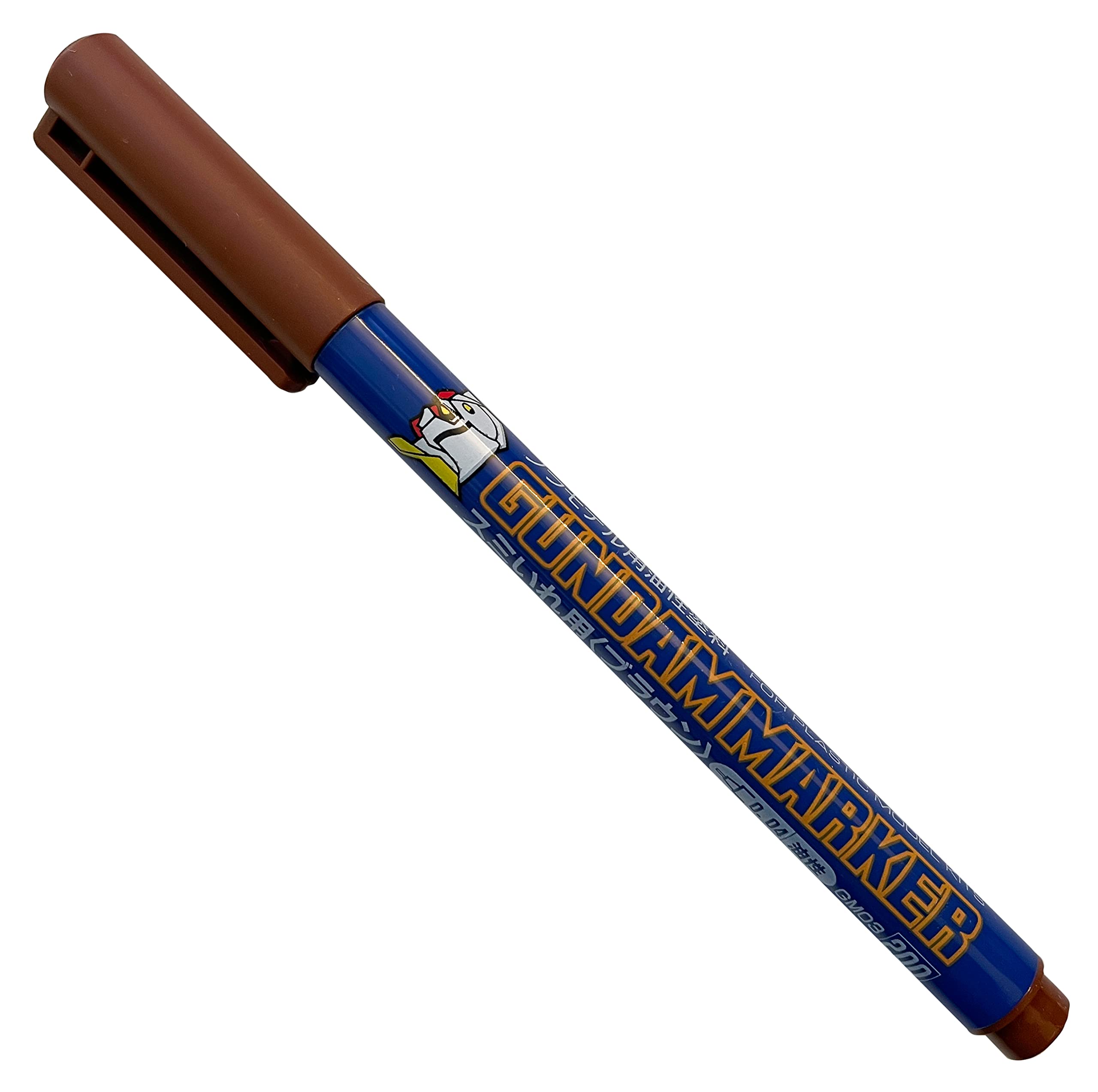 GSI Creos MR.Hobby GM03 Gundam Marker, Panel Liner Type, Ink Pen, for Painting Gunpla, Brown, Extra Fine
