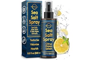 Sea Salt Spray for Men - Sea Salt Spray for Hair Men, Salt Water Spray for Hair Men, Sea Salt Hair Spray, Hair Texture Spray,