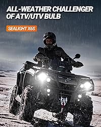 SEALIGHT High Power H7 LED Bulbs, 900% Brighter 1:1